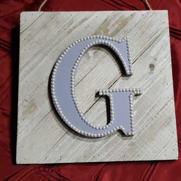 Other Wooden Letter G Wall Decor Poshmark